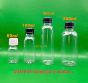 Chai PET đựng gia vị